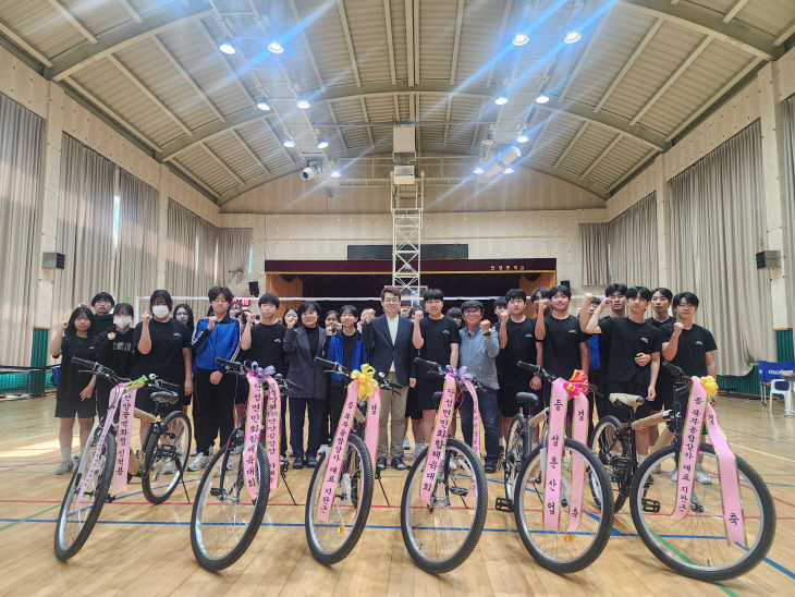 단성중학교 보도자료 사진