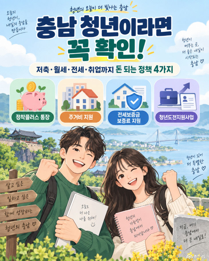 청년지원홍보포스터