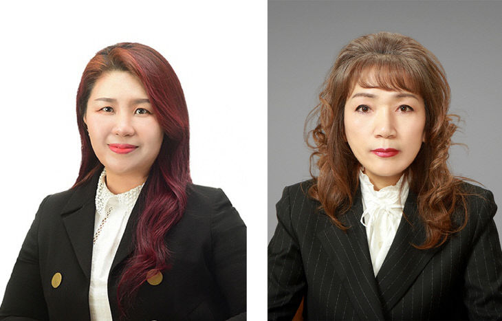 이영선 동문(왼쪽), 최숙임 동문(오른쪽).