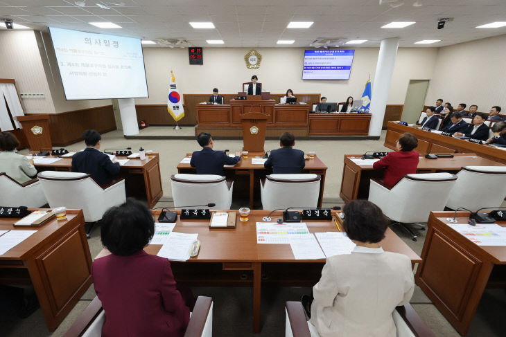 사진)제물포구의회 제4회 임시회