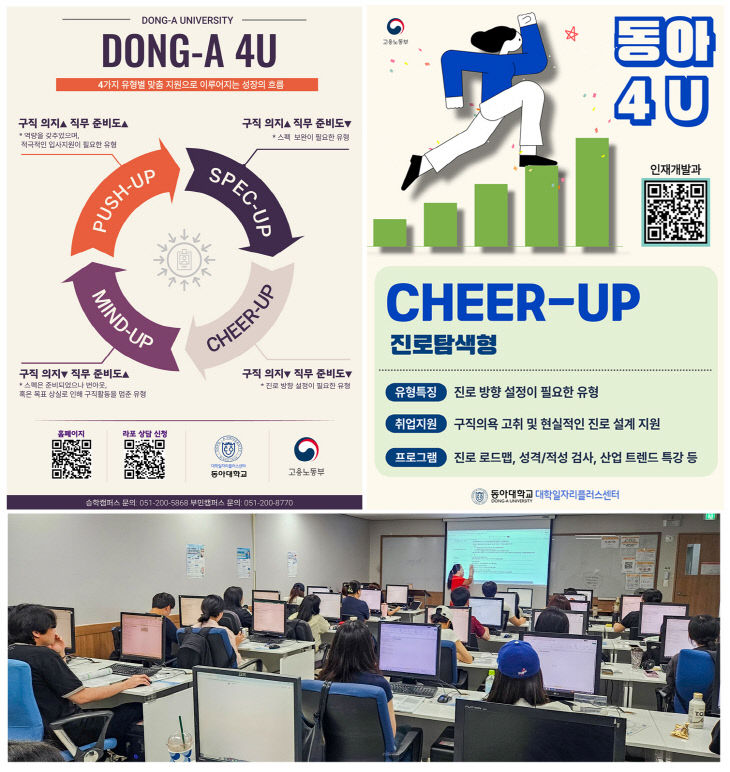 동아대 대학일자리플러있다.