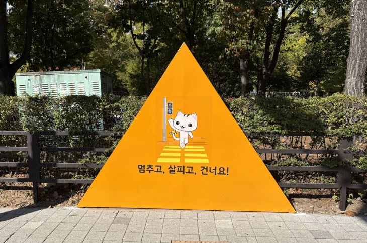 위한 ‘옐로카펫’ 설치(1)