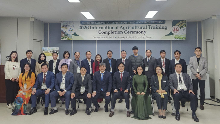 1. 아산시, 베트남 닌빈성 국제농업연수 성료