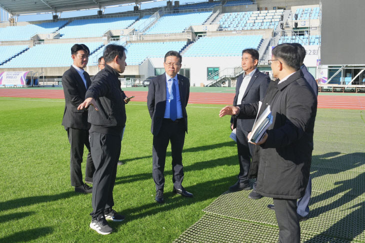 체육진흥과(충남장애인체전 경기장 점검) (1)