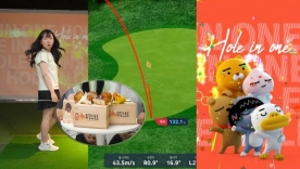 [박현경골프아카데미]성심당 튀소 깔고 쳤는데 홀인원! 골프장 주인 프로도 처음이라 당황
