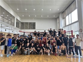 대전시 복싱선수단-일본 센슈대, 전국체전 대비 합동훈련 실시