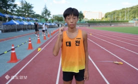 [드림인대전] 초등생 육상유망주 박시윤, 조용한 연습벌레 한계를 넘다