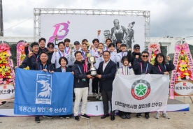 대전 대표 계룡건설 철인3종 선수단 전국체전서 창단 최초 3관왕 기염