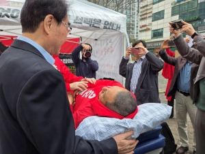 오준환 고양시장 예비후보, 6일 단식 종료