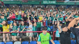 루빅손-엄원상 연속 골! 대전 홈 첫승 신고하는 순간!