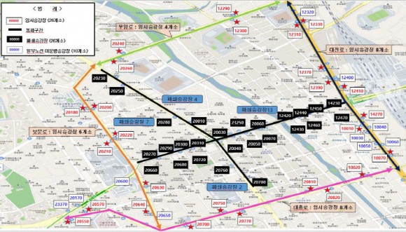 대전 0시 축제 기간, 시내버스 29개 노선 우회 운행한다