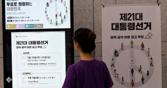 일주일 앞으로 다가온 대통령선거 사전투표