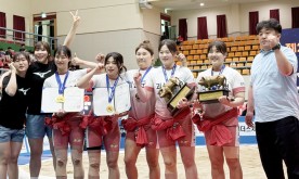 괴산군청 여자씨름단 전국장사씨름대회서 우수 성과