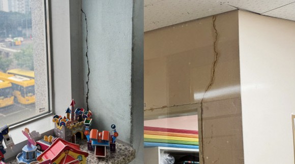 대전가원학교 곳곳 균열… 현장 본 전문가 “지반조사 필요”