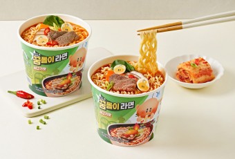 꿈돌이 컵라면 5일 출시... 도시캐릭터 마케팅 `탄력`