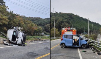 [주말 사건사고] 충남 태안서 중앙선 침범 사고로 사상자 2명… 서천 크레인 끼임 사고도