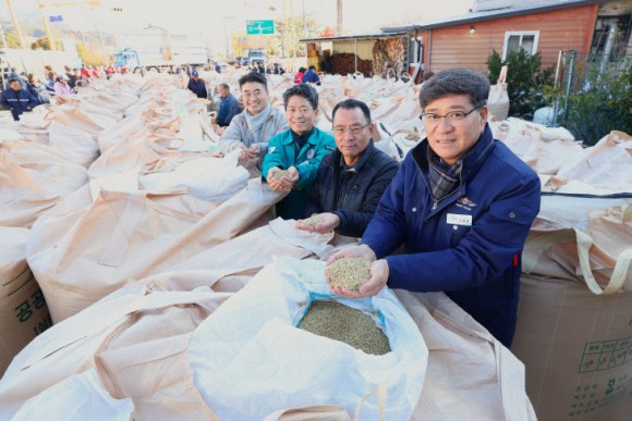 함양군, 2025년산 공공비축미 건조벼 첫 매입 시작