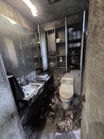 세종시 산울동 오피스텔 `방화`...10대 남성 병원 후송