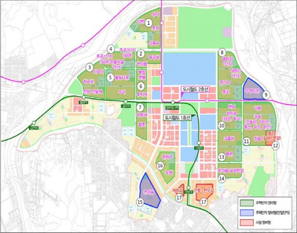 최대 1만 500세대 통합재건축…대전 노후계획도시정비 청사진 첫 공개