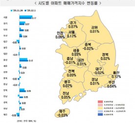 충청권 집값 하락세… 세종만 상승세 이어