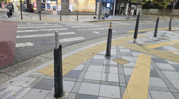 파손 `볼라드` 방치 되풀이…신도시 세종서도 위험 노출