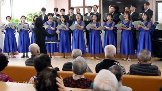 노인복지센터에 울려퍼지는 하모니