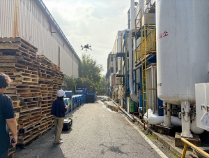 대전 대덕구, 드론 띄워 환경오염 단속 강화한다