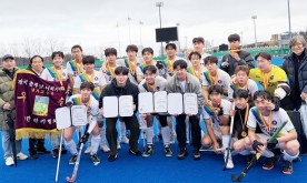 제천고, 45년 만에 전국 정상 탈환, 춘계하키대회 극적 우승