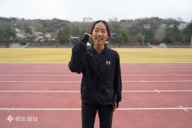 [드림인대전]구봉중학교 정채윤, 한국 육상의 미래를 향해 도약하다