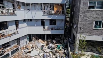 [영상] 꼭두새벽에 `쾅` 폭발음에 전쟁이라도 난 줄, 청주 봉명동 폭발사고 처참한 현장