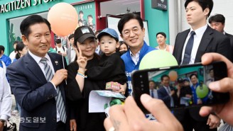 대전 찾아 지원유세 펼치는 정청래 대표