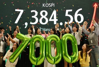 `7천피도 넘겼다` 새 역사 쓴 코스피… 코스닥, 지역 상장사는 소외