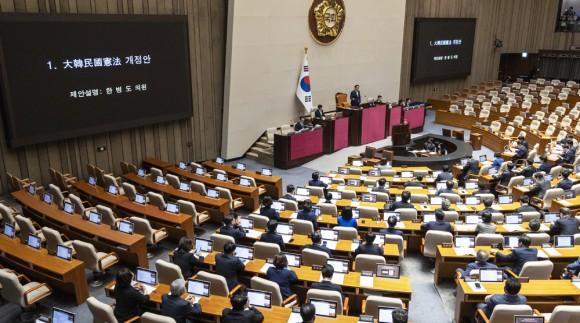 지역균형발전 담은 헌법 개정안`반대` 내건 국힘 불참으로 무산