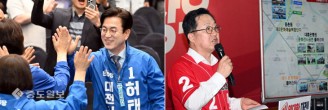 대전시장 허태정 후보 선대위 참석, 이장우 후보 문화산업 정책 발표