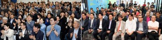 출구조사에 ‘엇갈리는 희비’