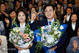 허태정 대전시장 후보 당선 ‘확실’