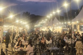 공캠 `청춘 야장`의 밤거리… 세종시민 갈증 해소