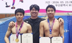 [대전 체육인을 만나다] "단 1초 만에 갈리는 짜릿함, 대전 씨름의 부활 정조준"… 전국소년체전 휩쓴 갈마중 이윤섭·이대현 선수