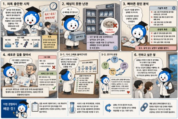 `실패를 기록해 학습 기회로` 생명공학연, 실패사례 모은 교재 발간