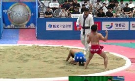 "모래판의 새 강자 탄생", 서산 중학생, 대통령기 전국장사씨름대회 정상 등극