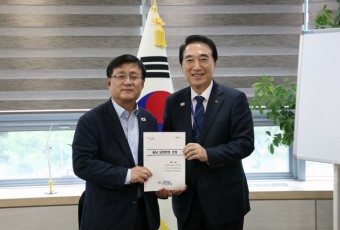 발전공기업 통합본사 충남 유치 총력전…박수현 지사, 기후부 장관에 지원 요청