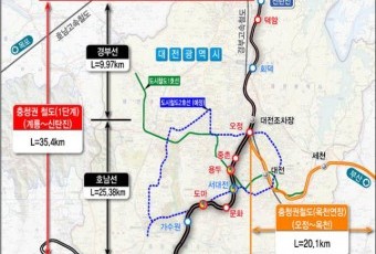 충청권 광역철도·국도32호선 대체우회도로 건설 `고비 넘었다`