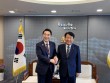 염홍철 U대회 조직위원장, 박수현 만나 